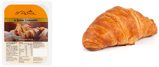Product image of Butter Croissants by St. Pierre