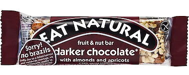 Product image of Darker Chocolate with Almonds & Apricots Fruit & Nut Bar by Eat Natural