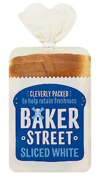 Product image of White Bread (Sliced) by Baker Street